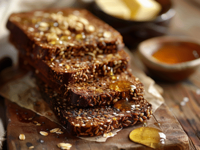 Multigrain Seeded Bread with Honey: Irresistibly Delicious & Nutritious