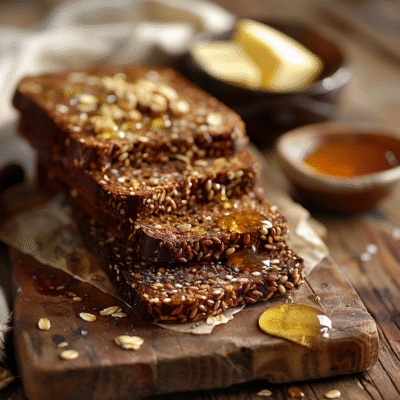 Multigrain Seeded Bread with Honey: Irresistibly Delicious & Nutritious