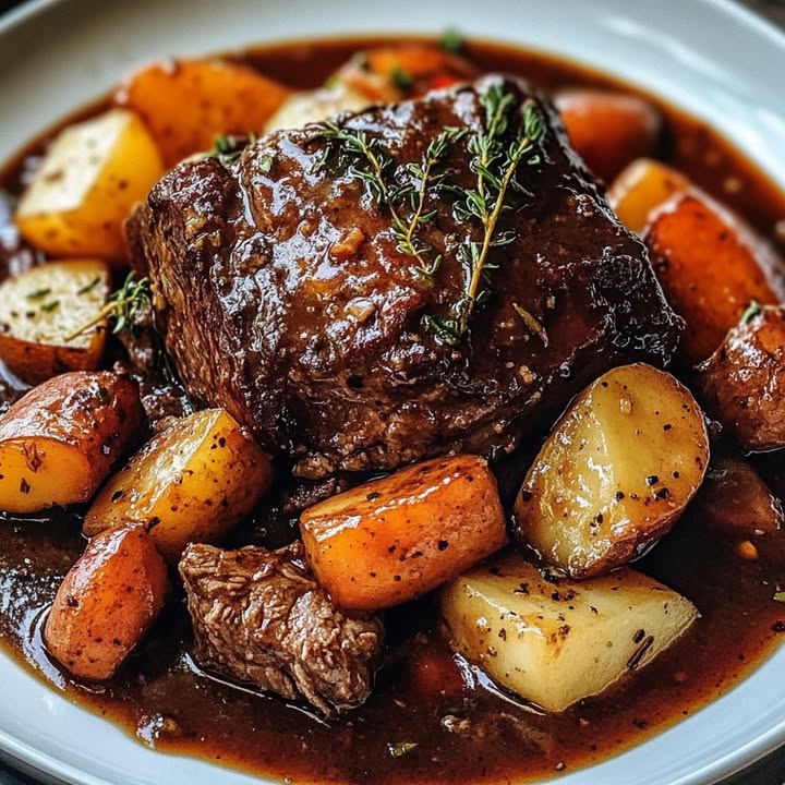 Oven-Braised Beef
