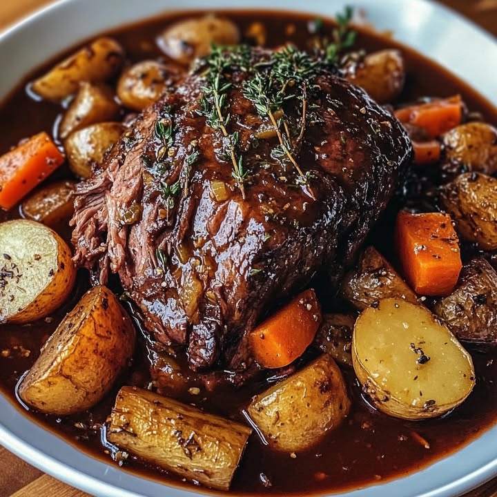 Oven-Braised Beef