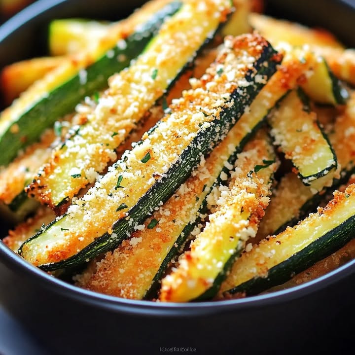 Parmesan Zucchini Fries
