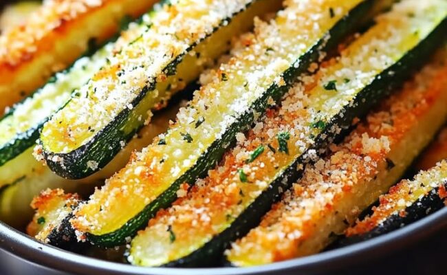 Parmesan Zucchini Fries: The Best Crispy & Cheesy Snack