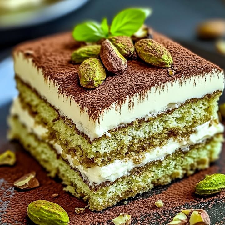 Pistachio Tiramisu Delight