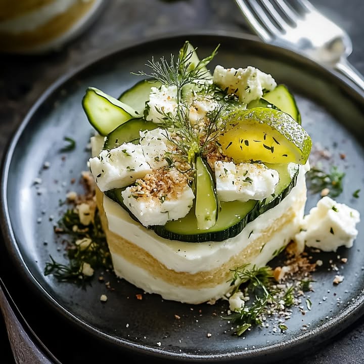 Savory Tiramisu Verrines
