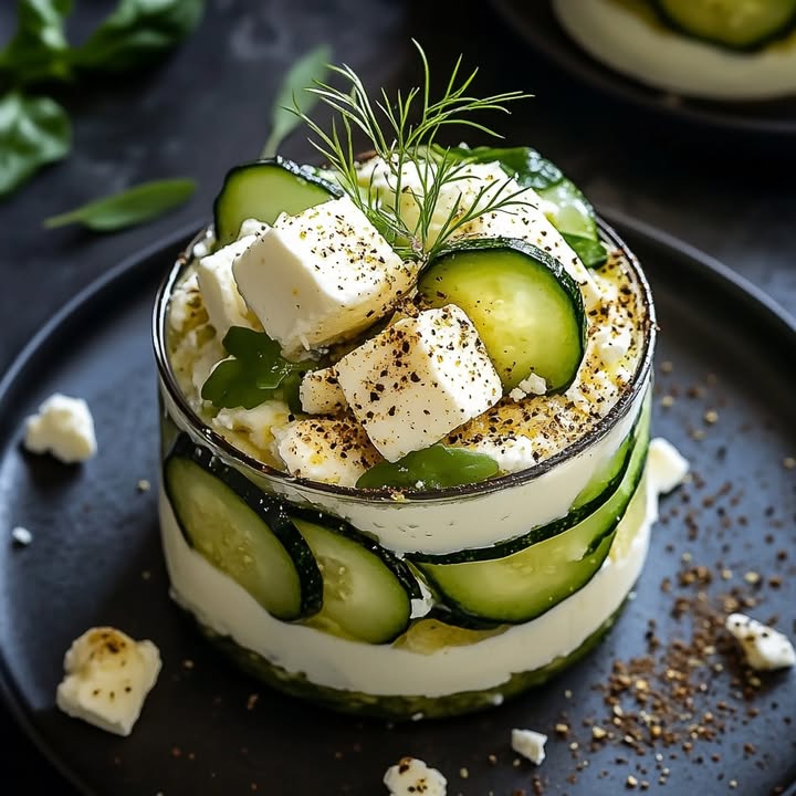 Savory Zucchini Tiramisu