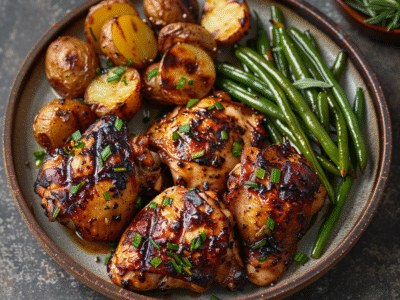 Smoky Garlic Butter Grilled Chicken Thighs: Irresistibly Juicy & Flavorful