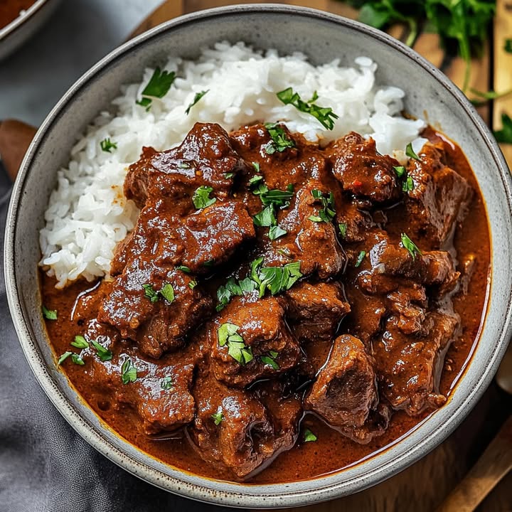 Spicy Beef Vindaloo