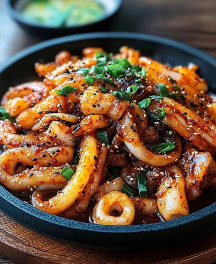 Spicy Korean Octopus