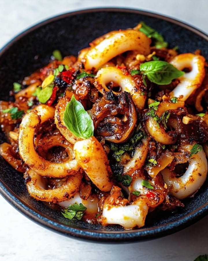 Spicy Thai Squid