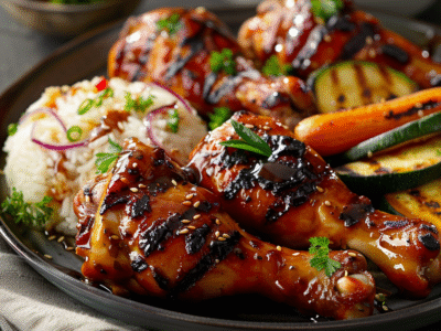 Teriyaki Chicken Drumsticks on the Grill: Juicy & Flavorful Recipe