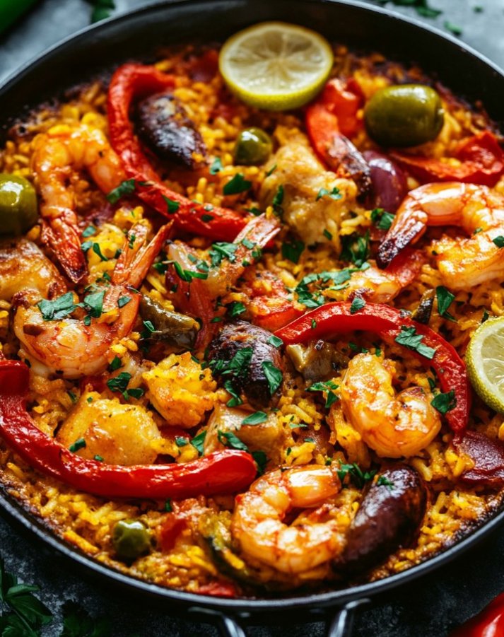 Traditional Spanish Paella