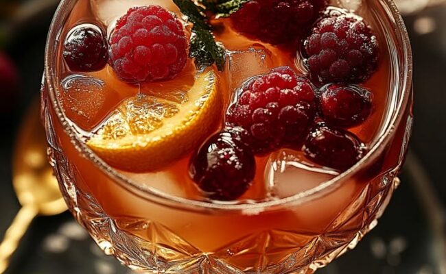 Tropical Festive Fizz: The Ultimate Sparkling Delight