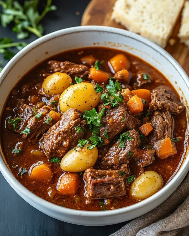 Tuscan Beef Casserole