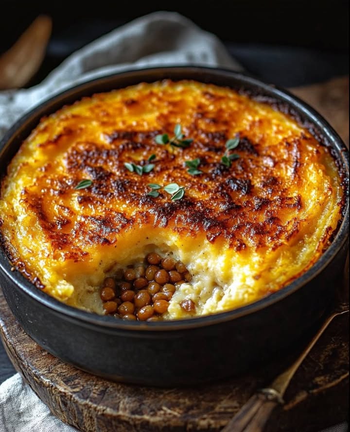 Vegan Pumpkin Shepherd's Pie