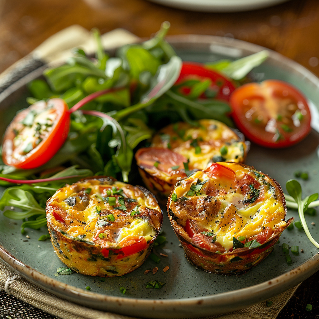 Veggie Egg Muffins for Brunch