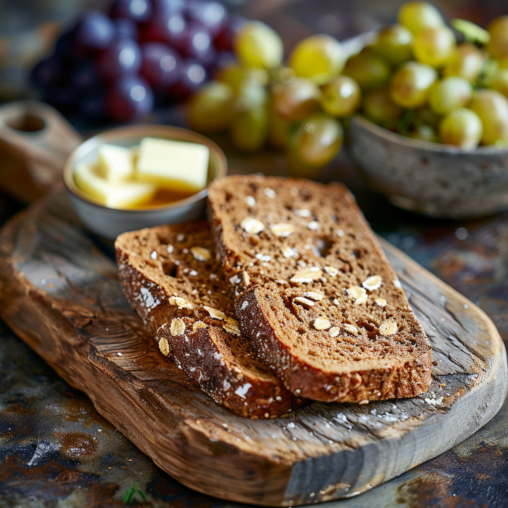 Whole Wheat Honey Oat Sandwich Loaf