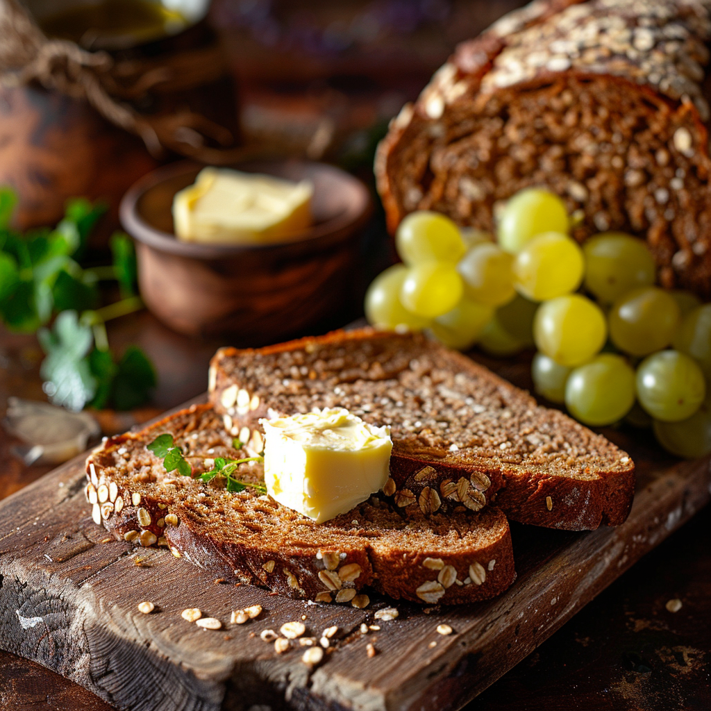 Whole Wheat Honey Oat Sandwich Loaf