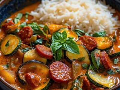 Zucchini Chorizo Curry: Savory & Easy Recipe for Quick Dinners