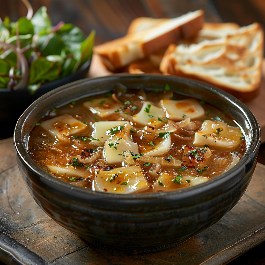 benihana onion soup recipe