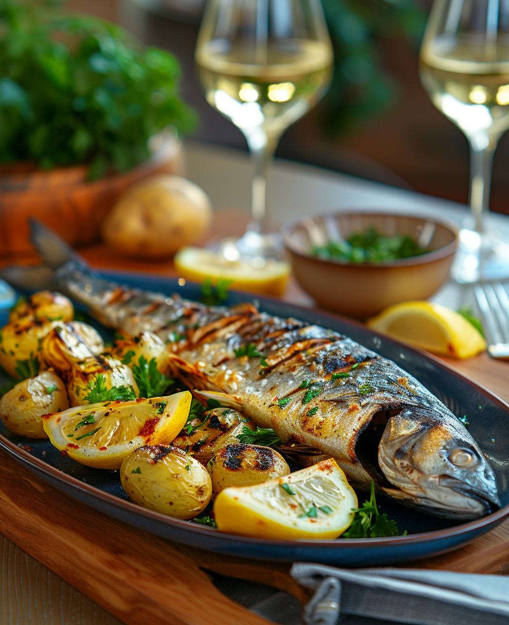 bonito fish grilled