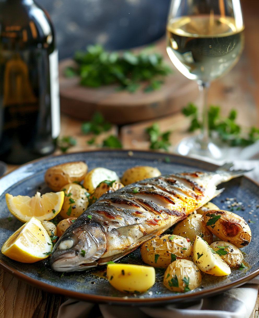 bonito fish grilled