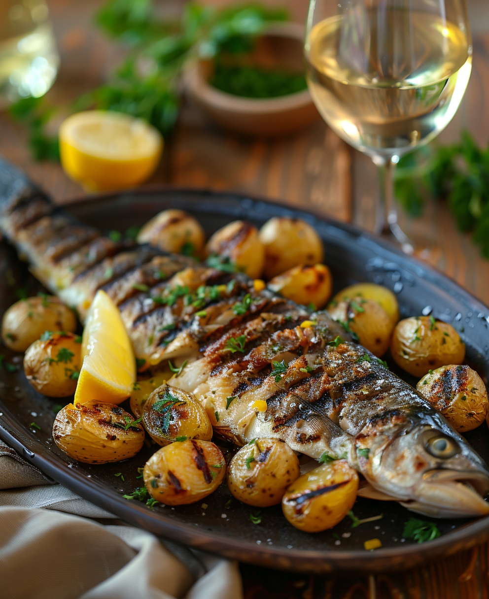 bonito fish grilled
