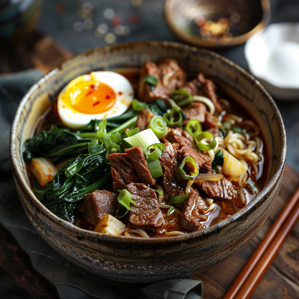 braised beef noodles