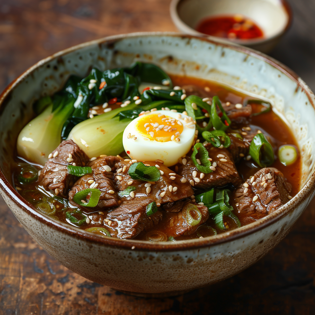 braised beef noodles
