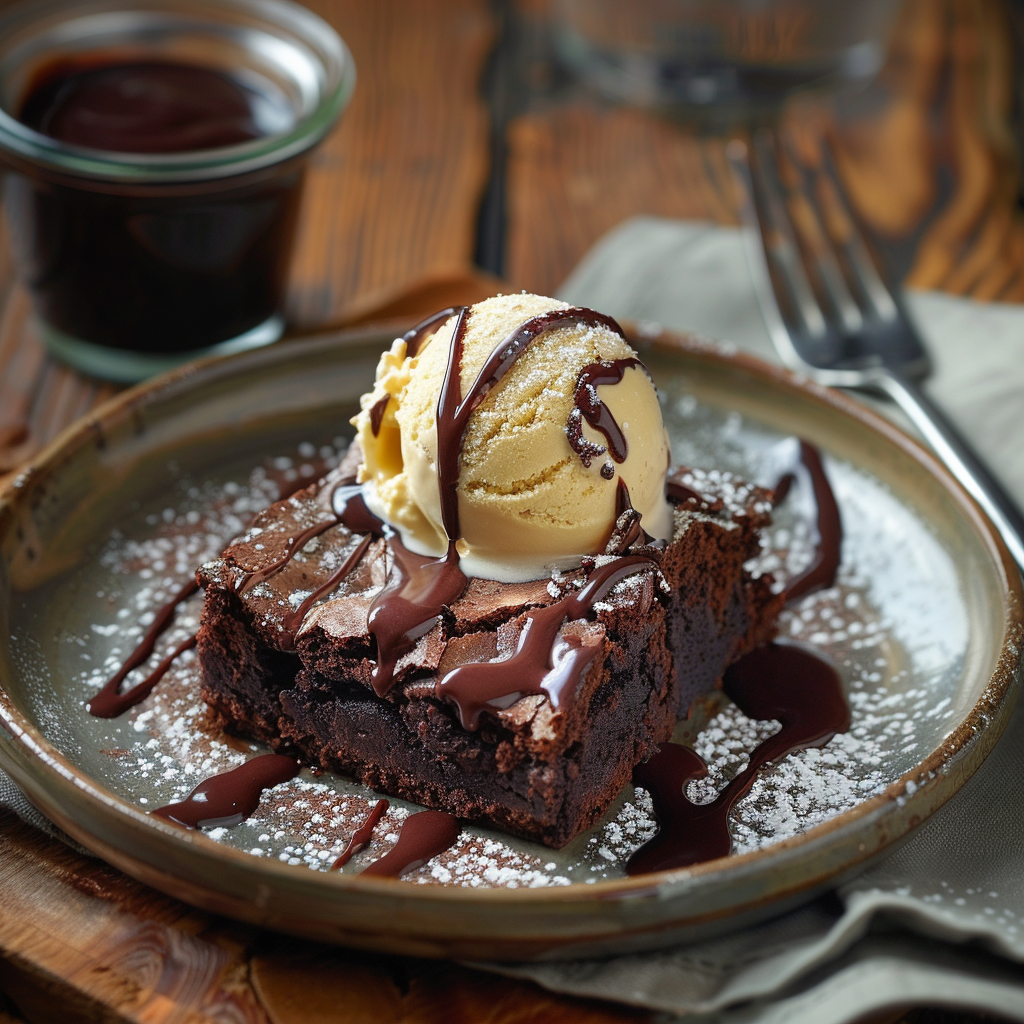 brownie ice cream