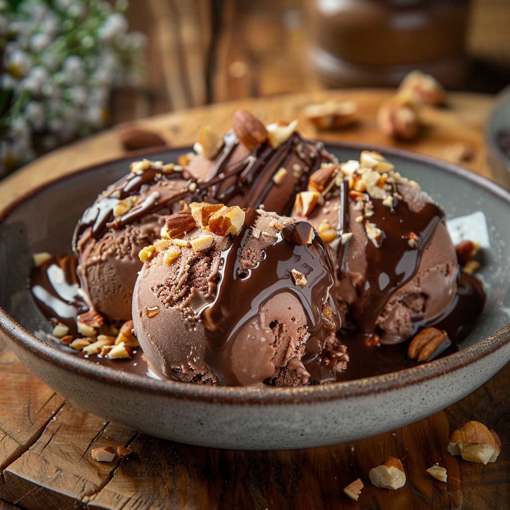 chocolate eclair ice cream