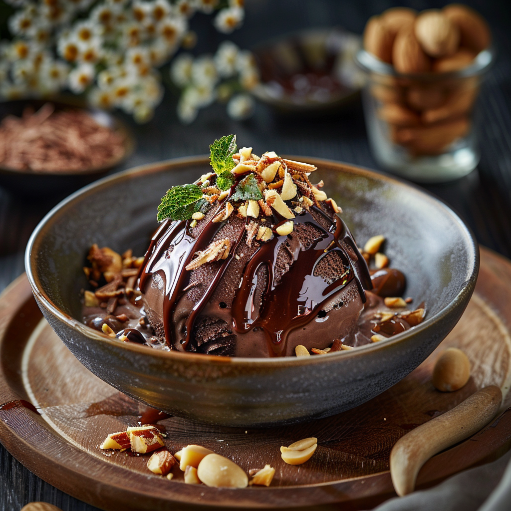 chocolate eclair ice cream