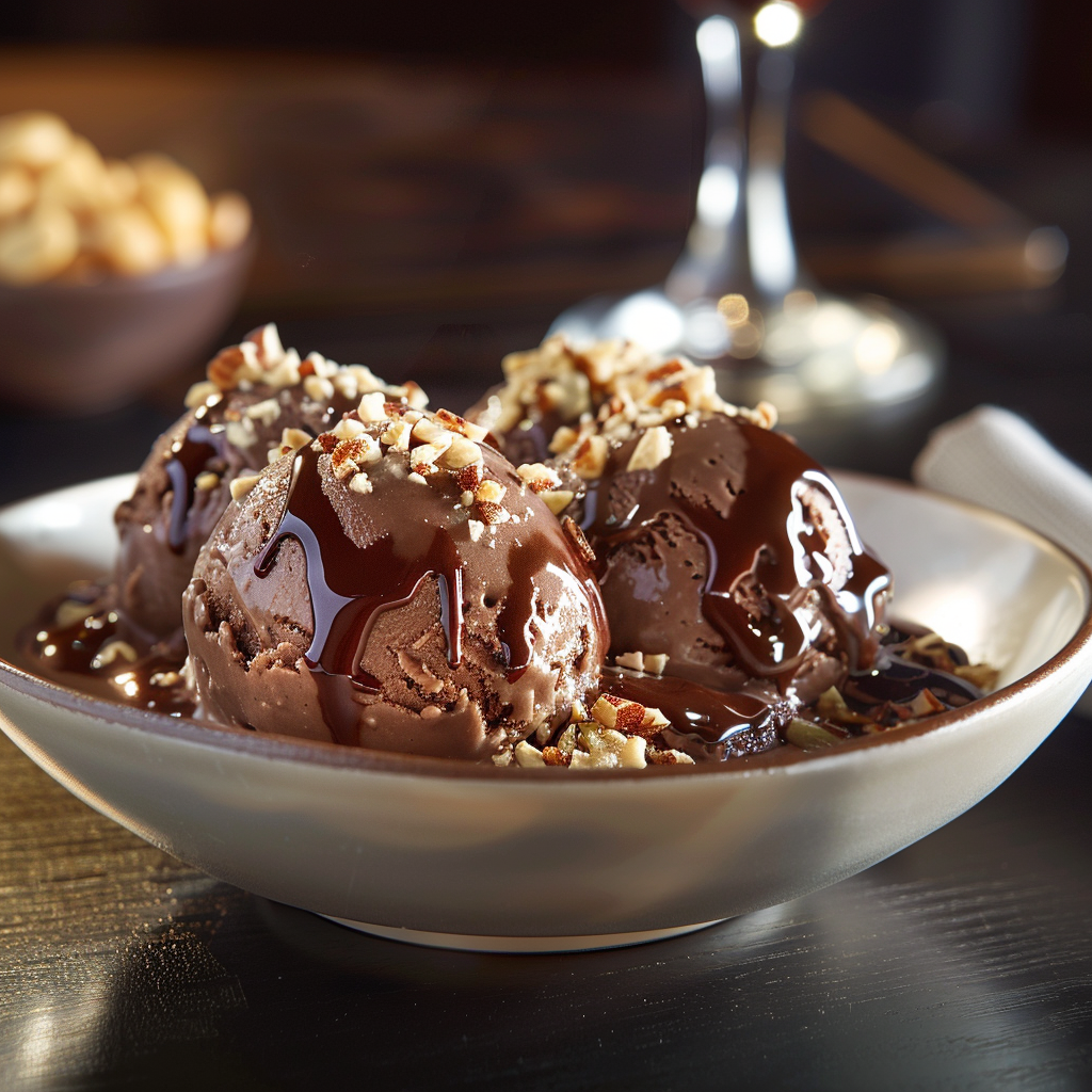 chocolate eclair ice cream