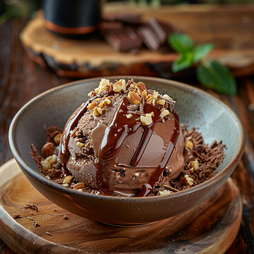 chocolate eclair ice cream