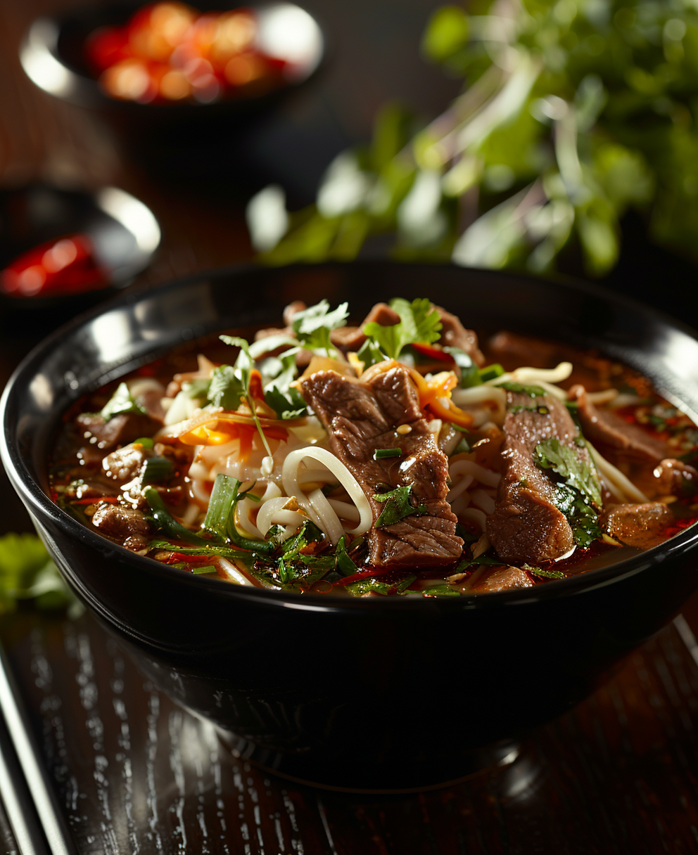 eye round steak pho