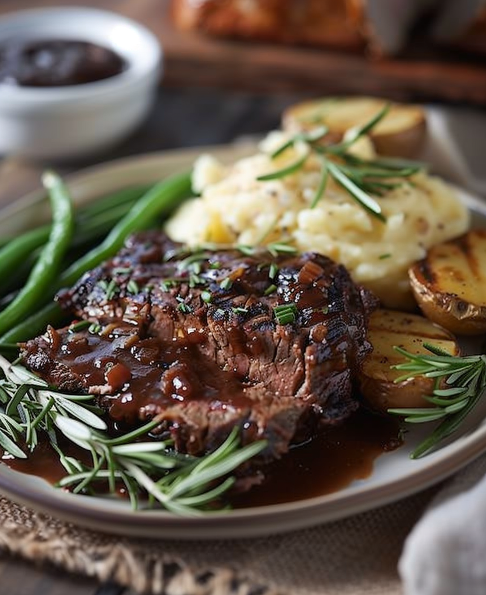 flank steak crock pot