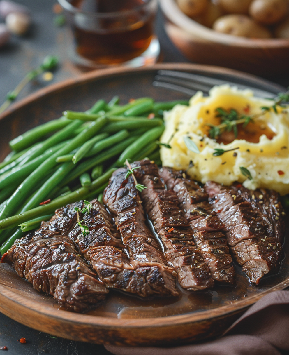 flank steak crock pot