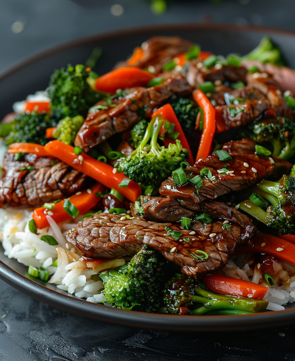 flank steak stir fry