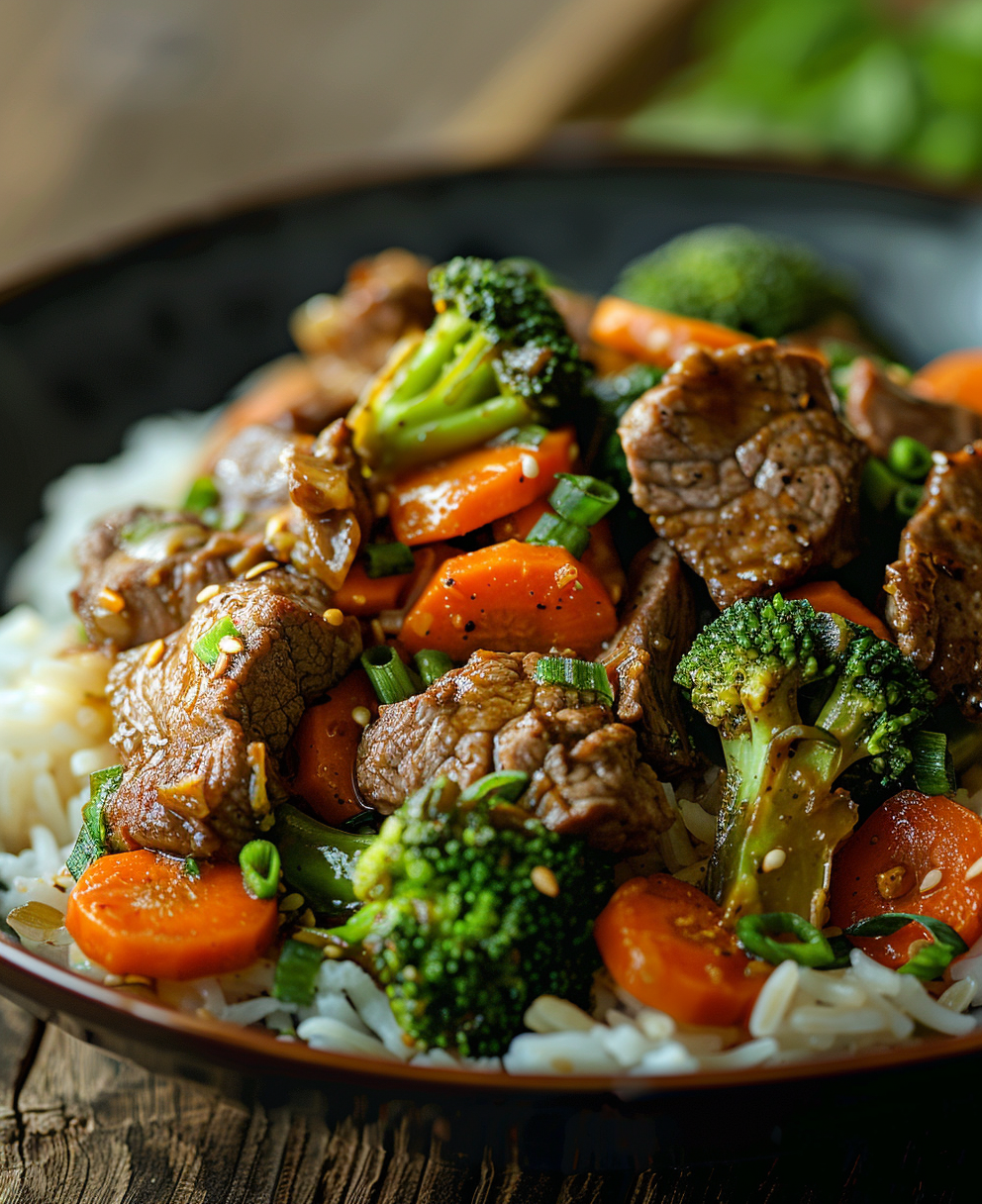 flank steak stir fry