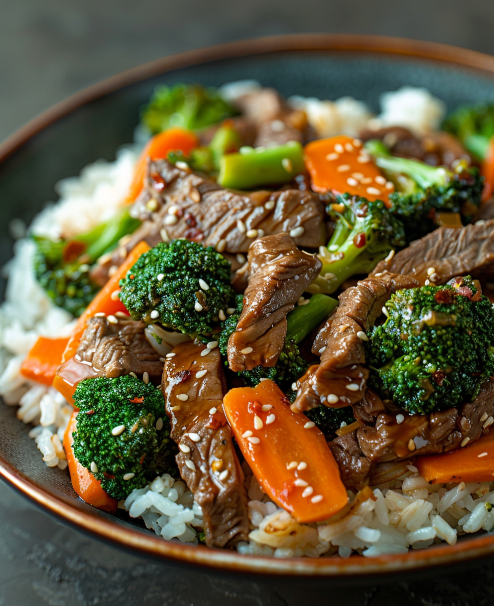 flank steak stir fry