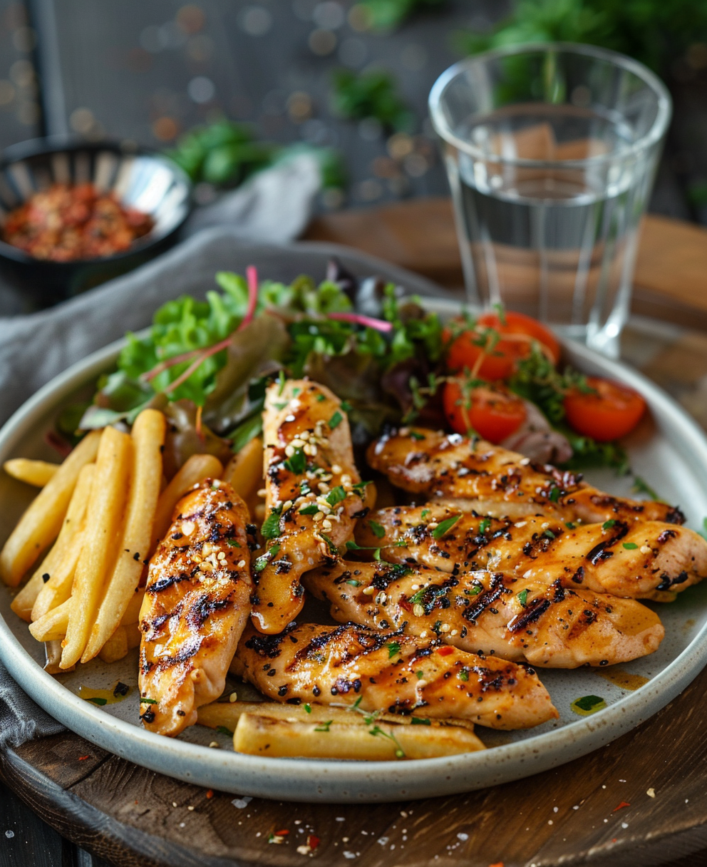 frozen grilled chicken strips