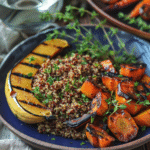 grilled acorn squash