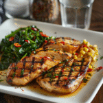 grilled alligator