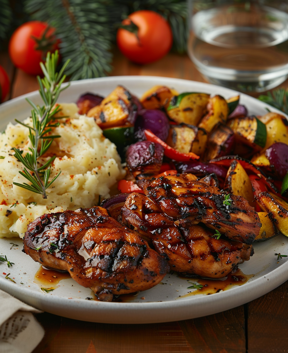 grilled boneless skinless chicken thighs