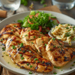 grilled chicken alfredo