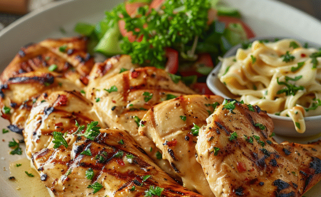 Grilled Chicken Alfredo: Irresistibly Creamy & Flavorful Recipe