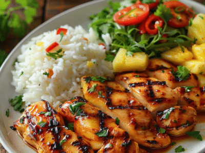 Grilled Chicken and Pineapple: Juicy & Irresistible Flavor Combo