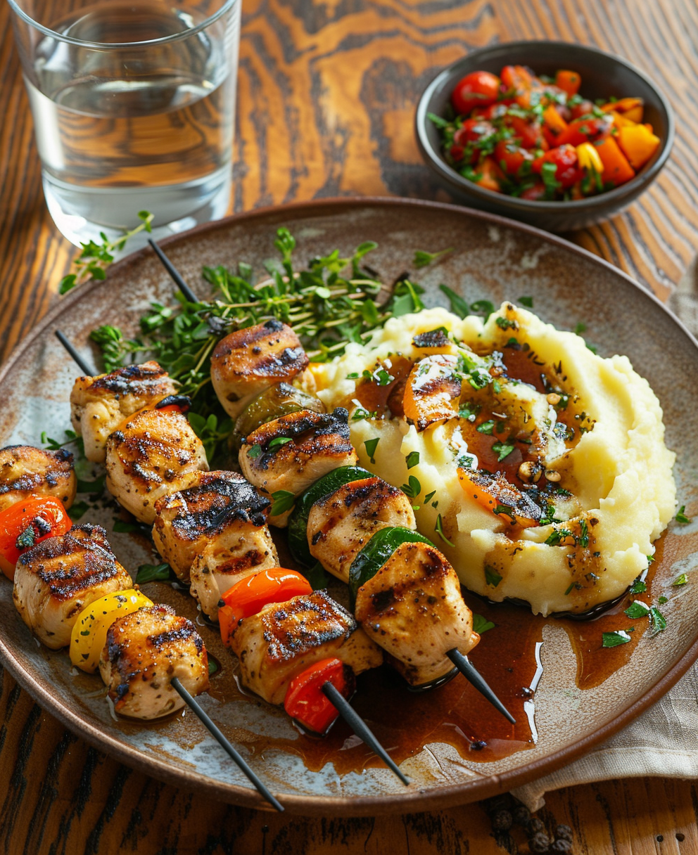 grilled chicken bites