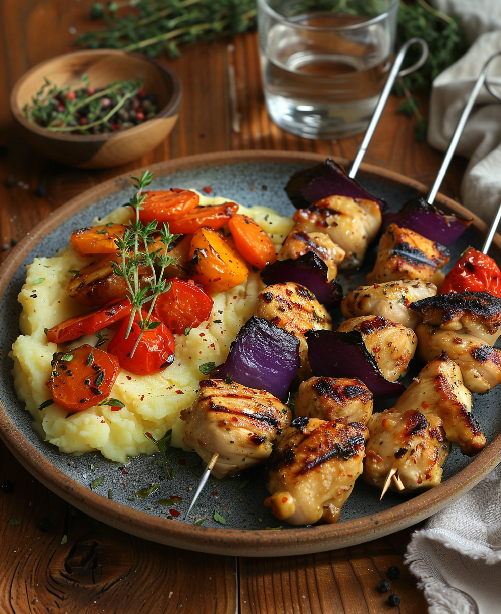 grilled chicken bites