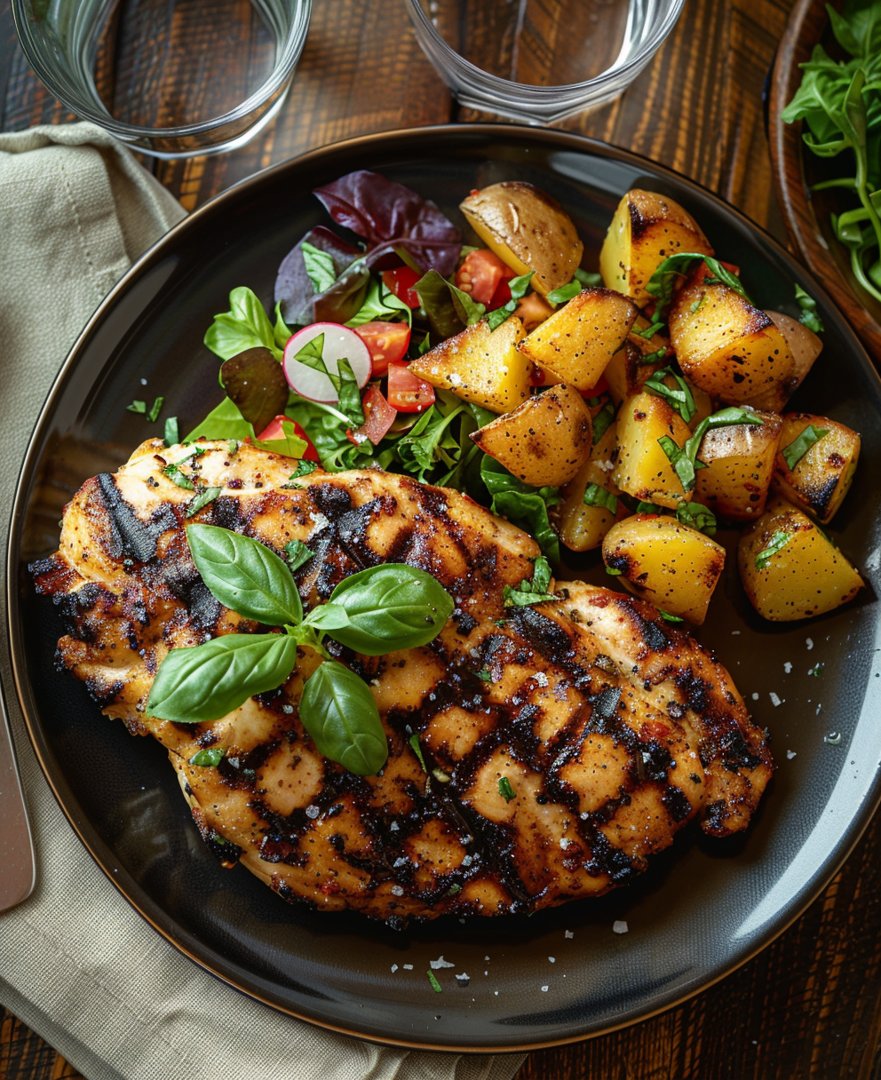 grilled chicken margherita