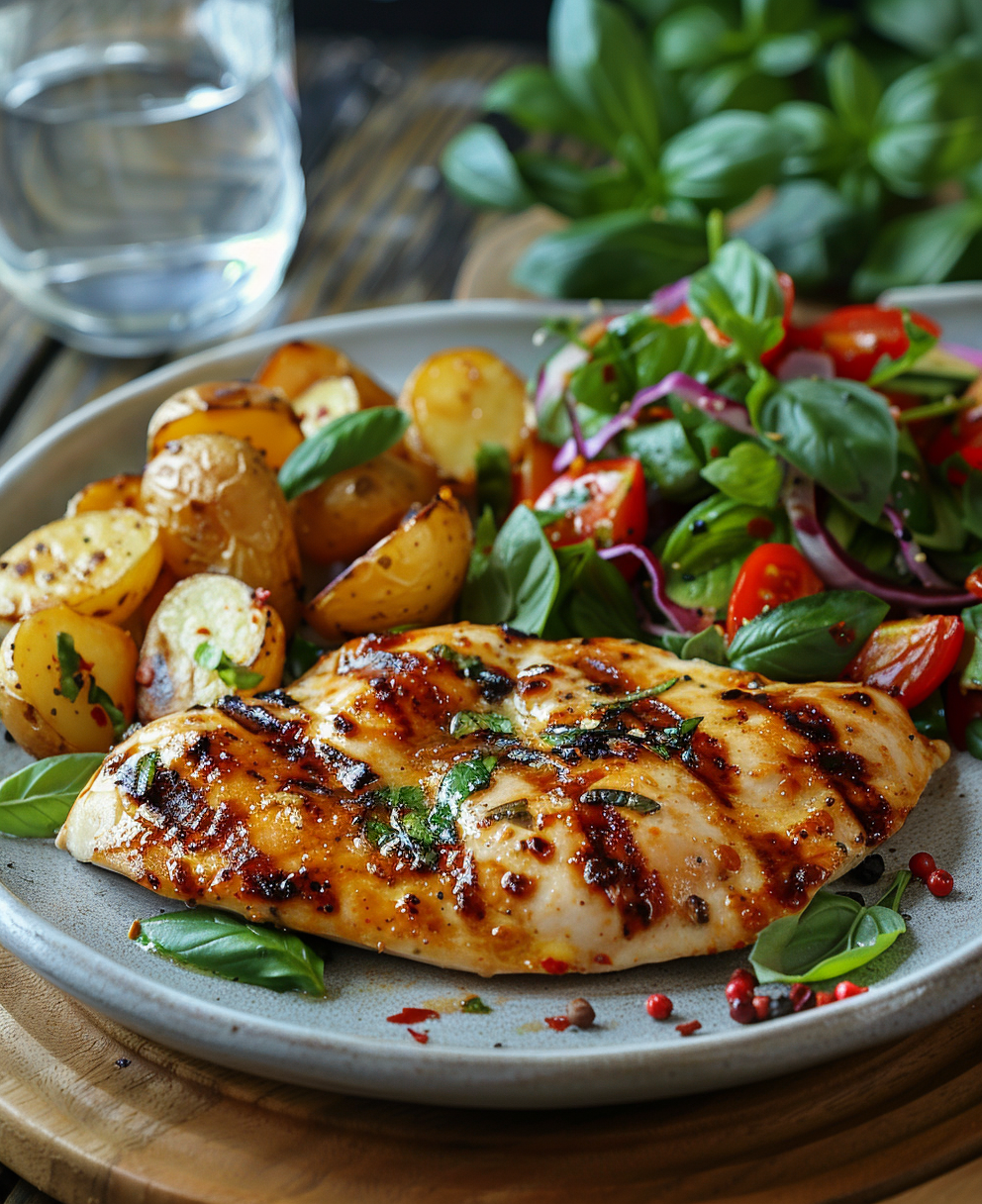 grilled chicken margherita